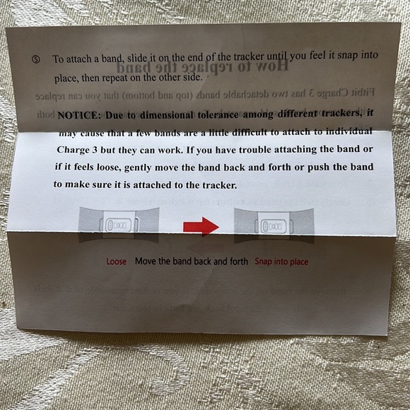 12 pack of Fitbit charge 3 water resistant wristbands - Picture 5 of 6